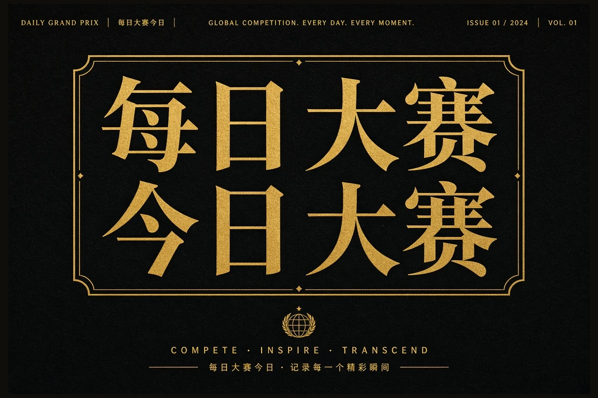 每日大赛今日品牌视觉